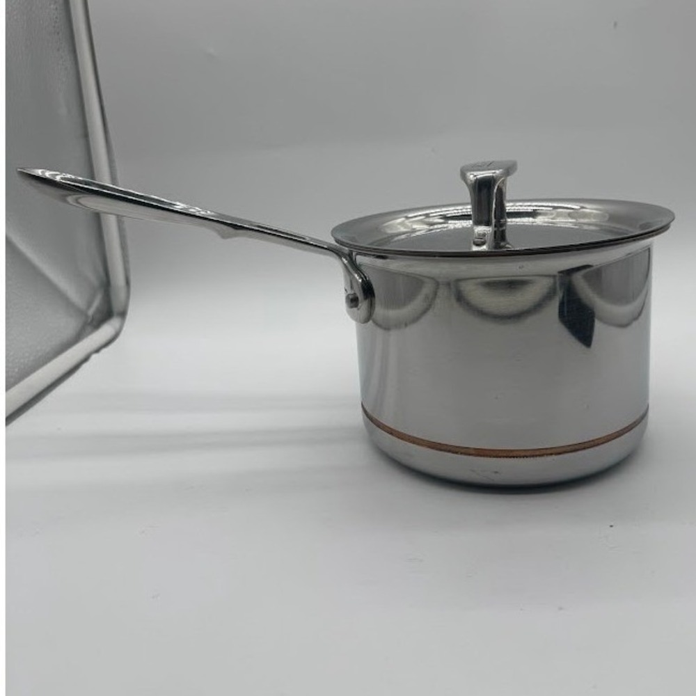 All-Clad‎ Copper Core 2 Quart Saucepan with Lid Stainless Steel 5-Ply 3002221-01